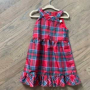 Vineyard Vines 3t plaid Christmas dress